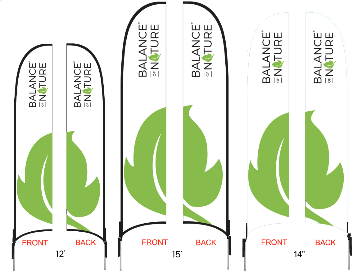 Existing Balance of Nature identity from the supplied flag artwork
