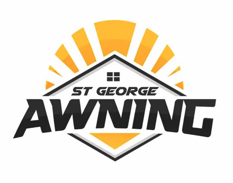 St. George Awning badge study with roofline and sun rays