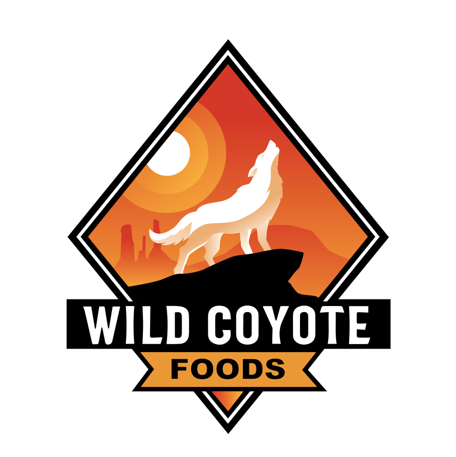 Wild Coyote Foods developed identity